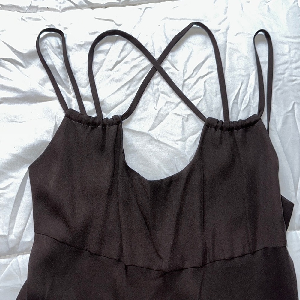 Vintage Fendi Brown Mini Dress